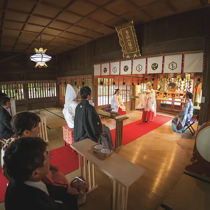 神前挙式フォトプラン